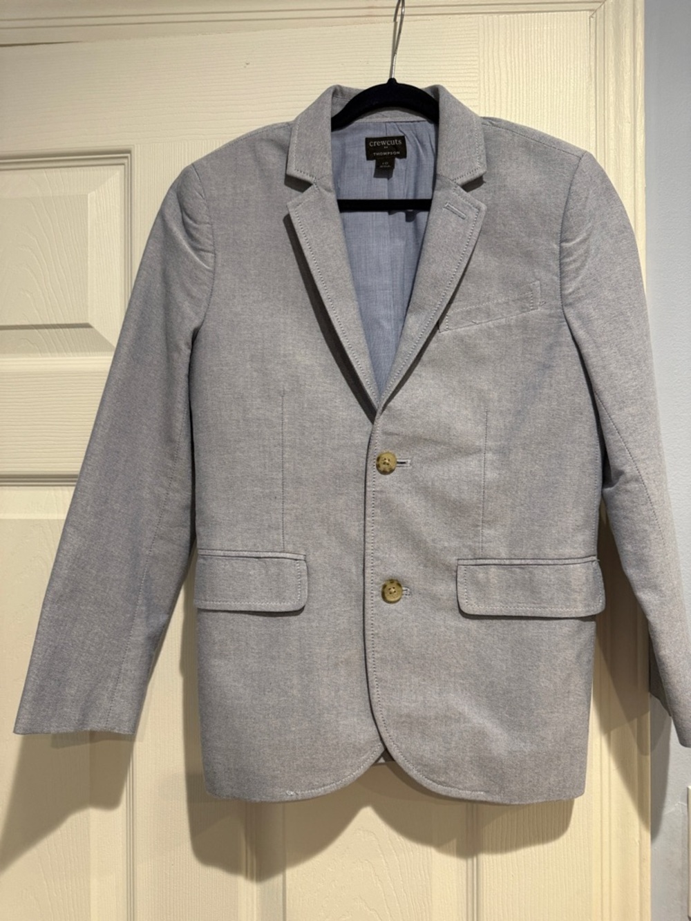 J Crew Crewcuts Light Blue/gray two-piece suit size 10.